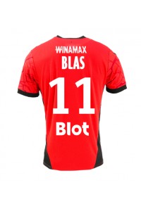 Fotbalové Dres Stade Rennais Ludovic Blas #11 Domácí Oblečení 2024-25 Krátký Rukáv